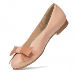 Ballerines femme 6033 nude combiné