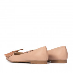 Ballerines femme 6033 nude combiné