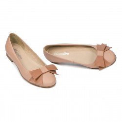 Ballerines femme 6033 nude combiné