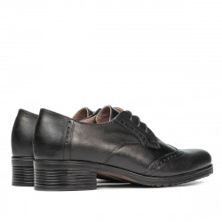 Chaussures décontractées femme 653 noir