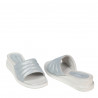 Sandales femme 5074 bleu nacré