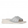 Sandales femme 5074 bleu nacré