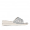 Sandales femme 5074 bleu nacré