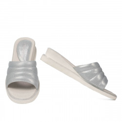 Sandales femme 5074 bleu nacré