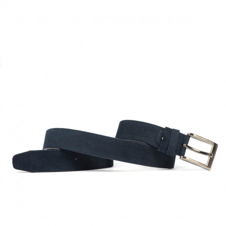 Ceinture enfants 01cl bleu velours