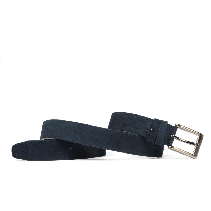 Ceinture enfants 01cl bleu velours