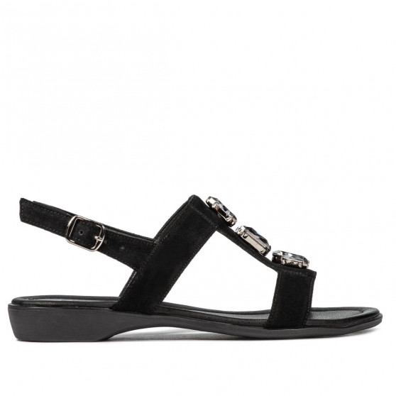 Sandales femme 5073 noir velours