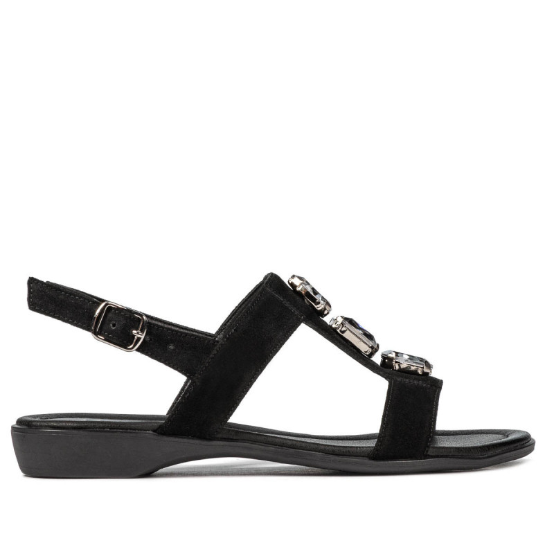 Sandales femme 5073 noir velours