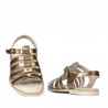 Sandales femme 5077 cuivre