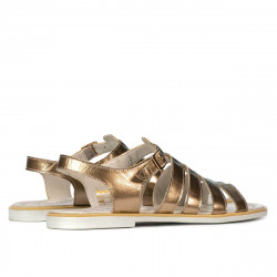 Sandales femme 5077 cuivre