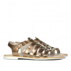 Sandales femme 5077 cuivre