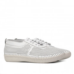 Mocassins femme 6034 blanc