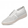 Mocassins femme 6034 blanc