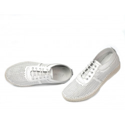 Mocassins femme 6034 blanc