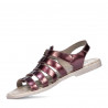 Sandales femme 5077 violet nacré