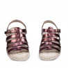 Sandales femme 5077 violet nacré