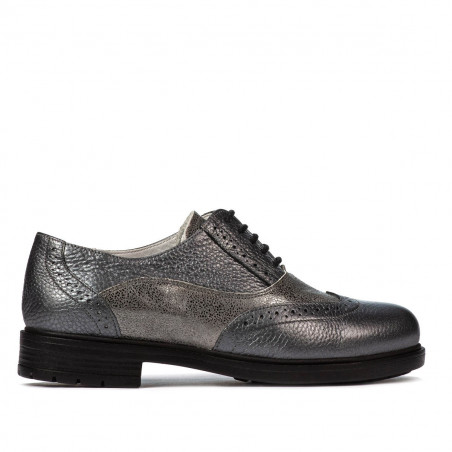 Chaussures décontractées femme 683 gris nacré