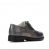 Chaussures décontractées femme 683 gris nacré