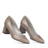Chaussures élégantes femme 1283 cappuccino