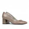 Chaussures élégantes femme 1283 cappuccino
