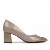 Chaussures élégantes femme 1283 cappuccino