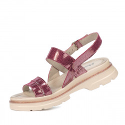 Sandales femme 5075 violet nacré