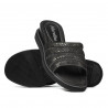 Sandales femme 5074 python noir