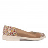 Ballerines femme 6036 nude combiné