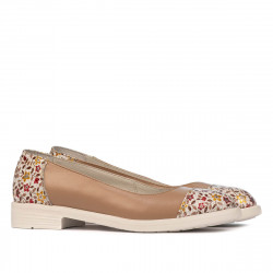 Ballerines femme 6036 nude combiné