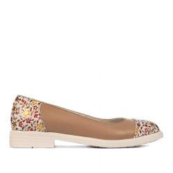 Ballerines femme 6036 nude combiné