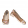 Ballerines femme 6036 nude combiné