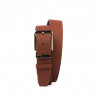 Ceinture hommes 50b marron pressé
