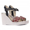 Sandales femme 5080 indigo combiné