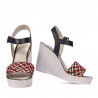 Sandales femme 5080 indigo combiné