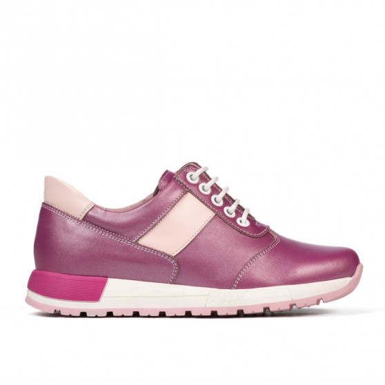 Chaussures enfants 2005 cyclamen nacré+rose