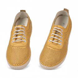 Mocassins femme 6034 jaune