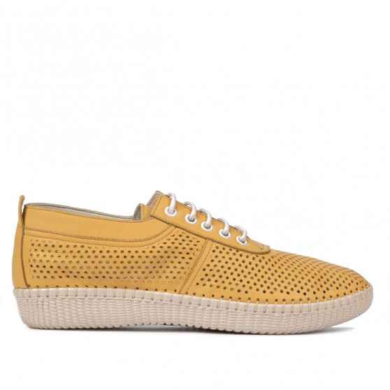 Mocassins femme 6034 jaune Mocassins femme 6034 jaune