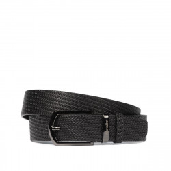 Ceinture homme 51b noir pressé