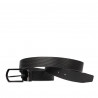 Ceinture homme 51b noir pressé