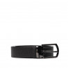 Ceinture homme 51b noir pressé