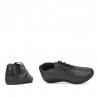 Mocassins femme 6034-1 noir