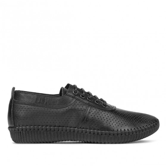 Mocassins femme 6034-1 noir Mocassins femme 6034-1 noir
