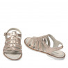 Sandales femme 5077 rose nacré