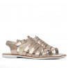 Sandales femme 5077 rose nacré