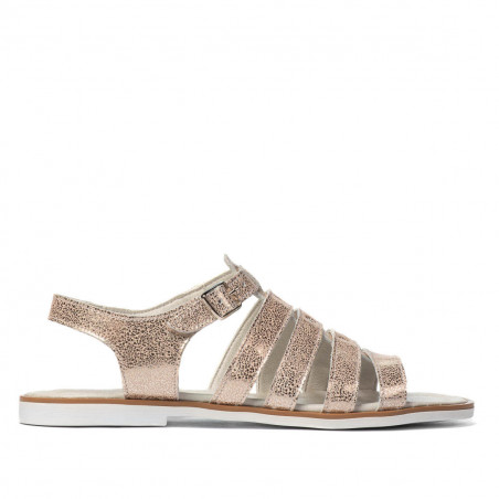 Sandales femme 5077 rose nacré