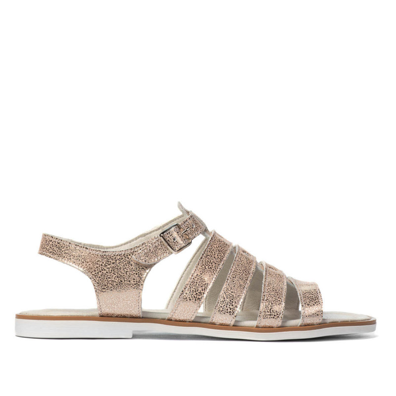 Sandales femme 5077 rose nacré