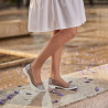 Ballerines femme 6036 nude combiné