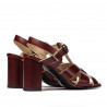 Sandales femme 1284 bordeaux