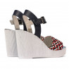 Sandales femme 5080-1 indigo combiné