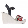 Sandales femme 5080-1 indigo combiné